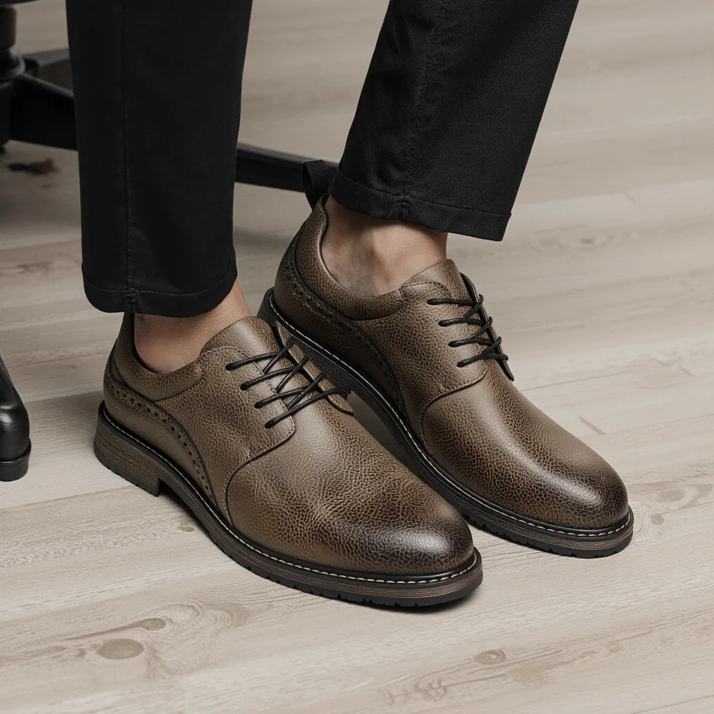 

Мужские повседневные туфли 2026: комфортные, модные, брендовые мужские туфли дерби