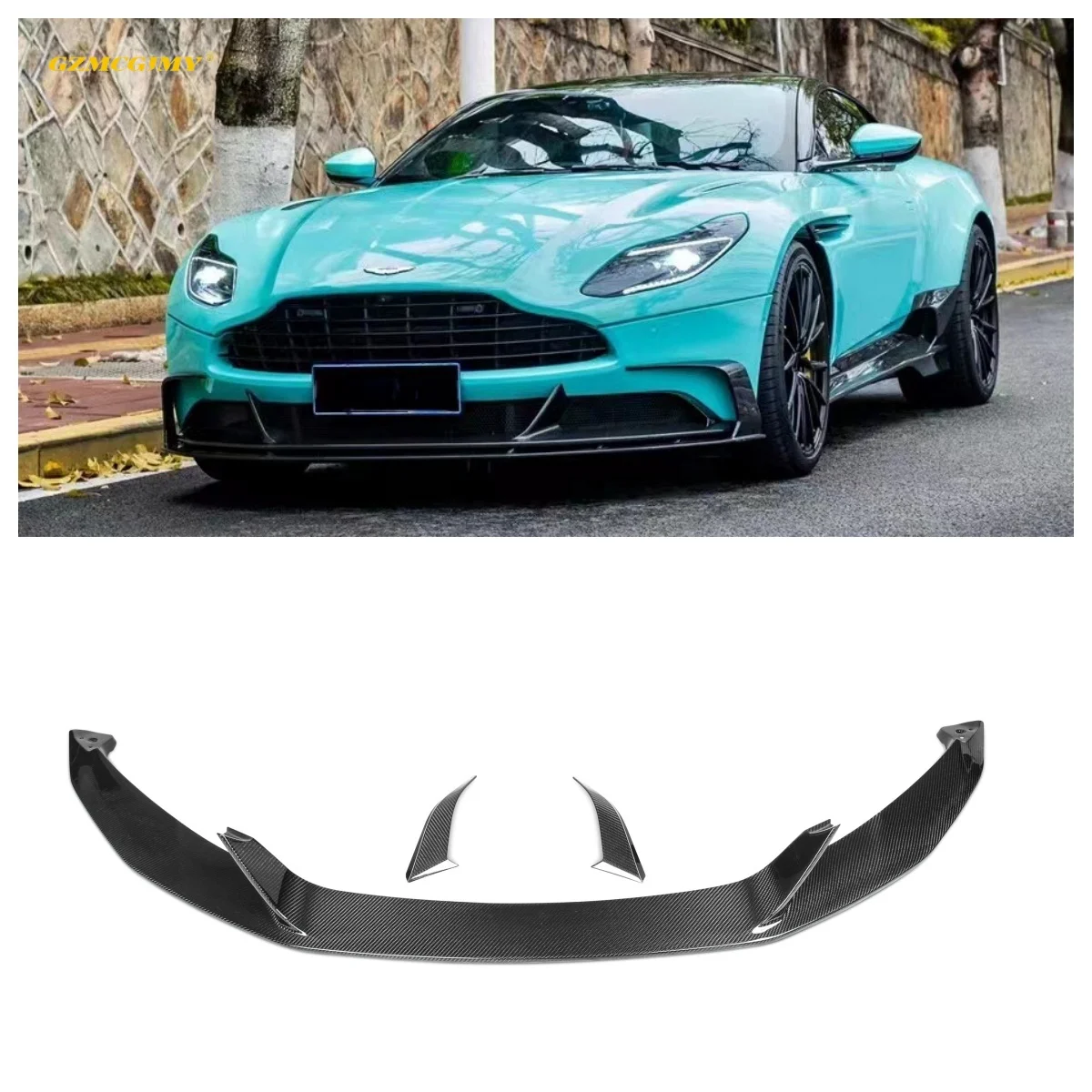 

Bestselling Car Front Bumper Suitable for Aston Martin DB11 Dry Carbon Fiber Front Lip