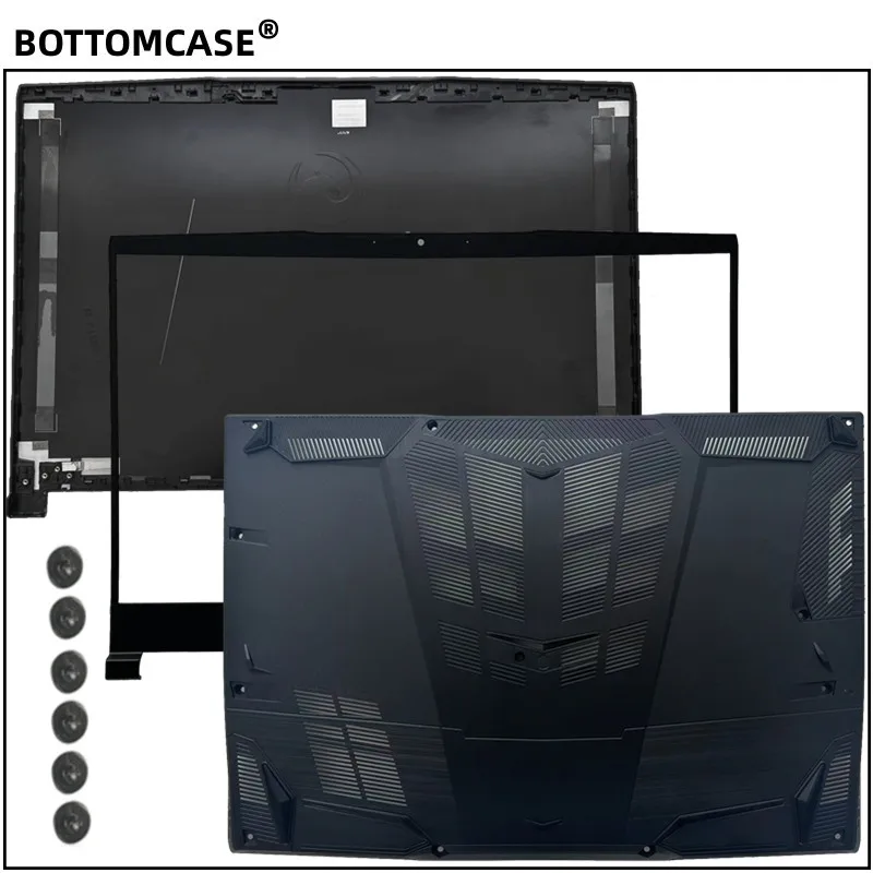 New For BOTTOMCASE® Bravo 15 MS-16WK Laptop LCD Back Cover/Front Bezel cover /Bottom Base Cover Lower Case 3076WKA212 3076R1B212