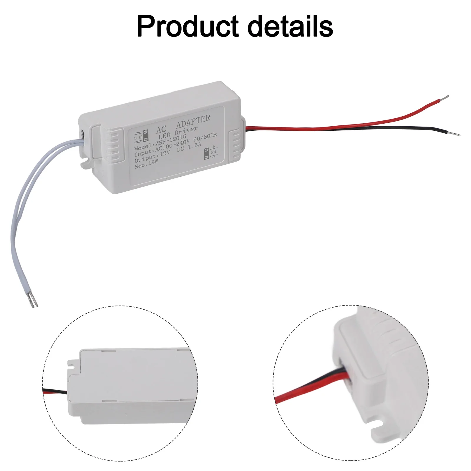 Transformer LED Driver Adapter Offices Driver Power Supply LED Strip Shopping Malls AC 220 -240V Ceiling Light Replacement