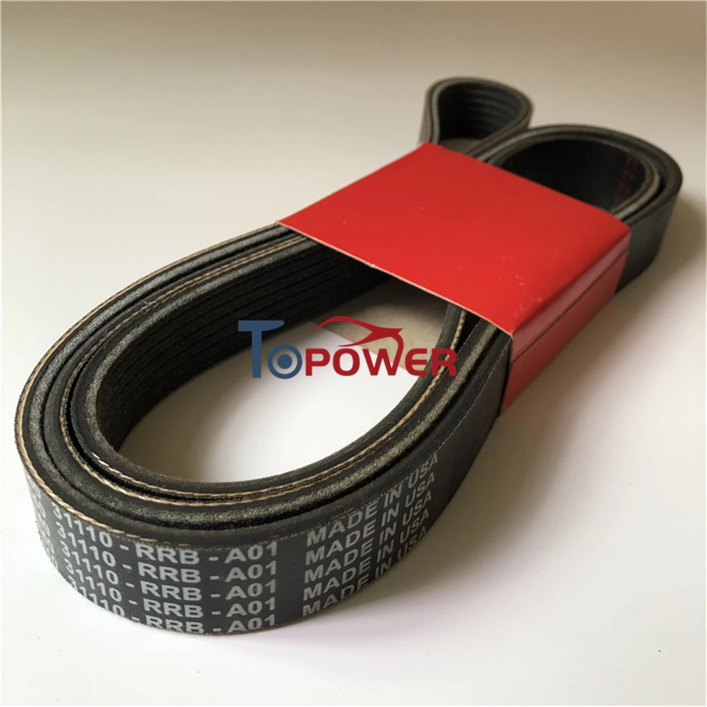 

Serpentine Belt 31110-RRB-A01 31110RRBA01 for Hondaa Civic Si 2.0L l4 2006-2011