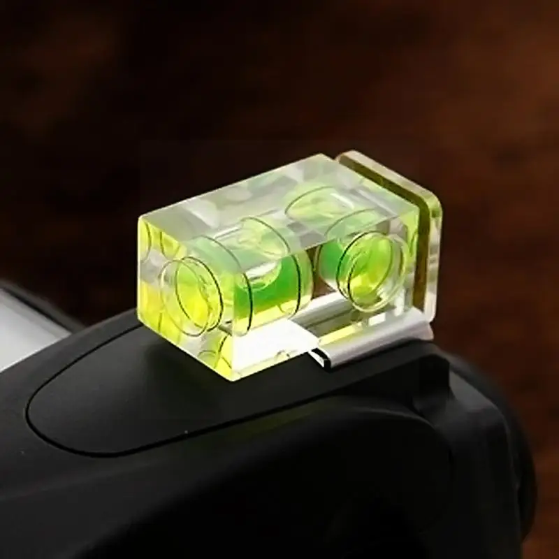 Universal 3-Axis Hot Shoe Fixed Bubble Spirit Level 3D Spirit Level For Canon/Nikon/Pentax DSLR Camera Photography Accessor I8I6