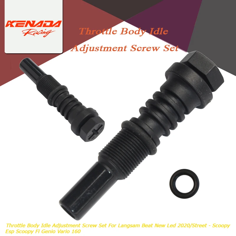 

Adjustment Screw Set Throttle Body Idle For Street - Scoopy Esp Fi Genio Vario 160/Langsam Beat New Led 2020