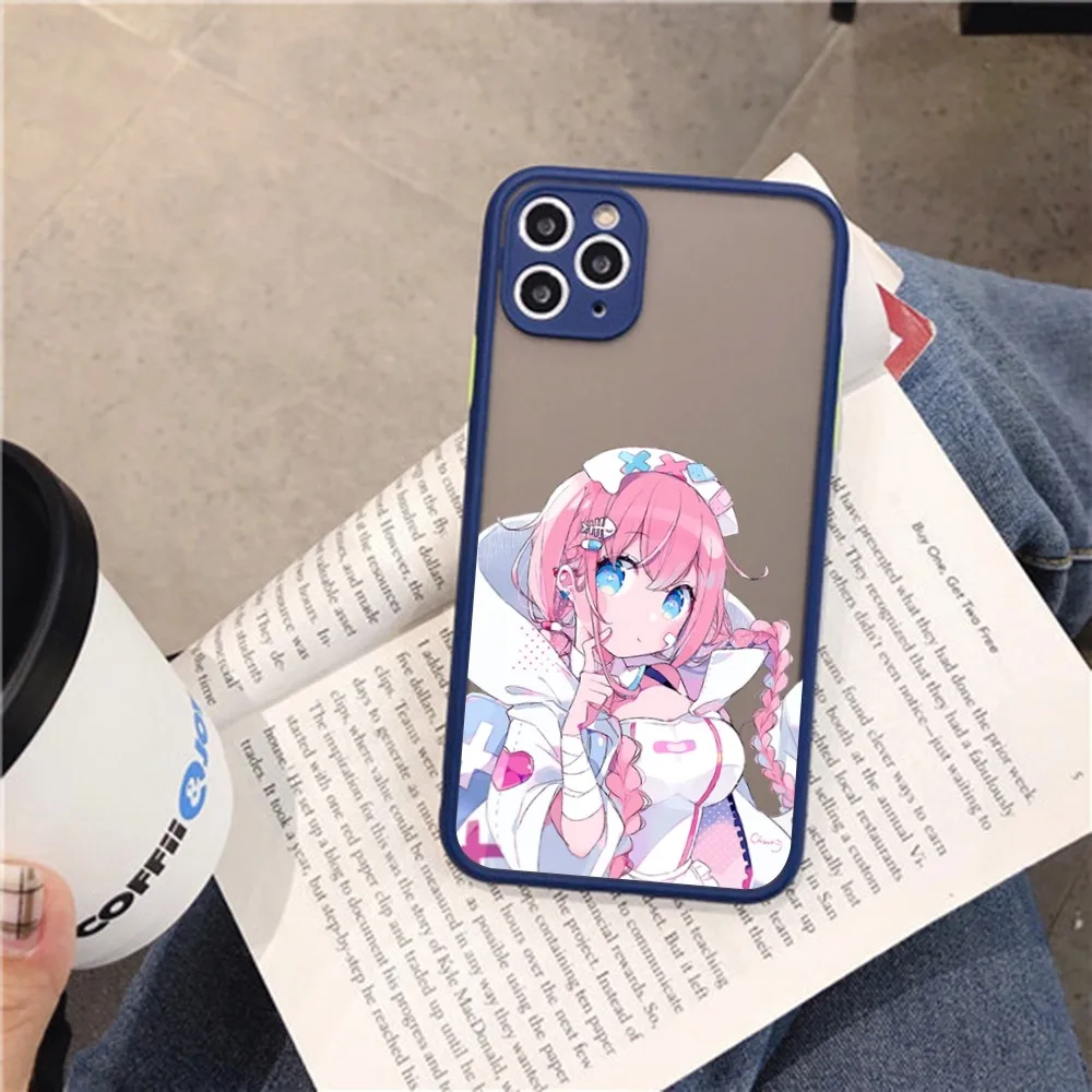 Etui na telefon Riamu Yumemi Anime do iPhone 14 11 12 13 Mini Pro Max 8 7 Plus X XR XS MAX Półprzezroczysty matowy pokrowiec