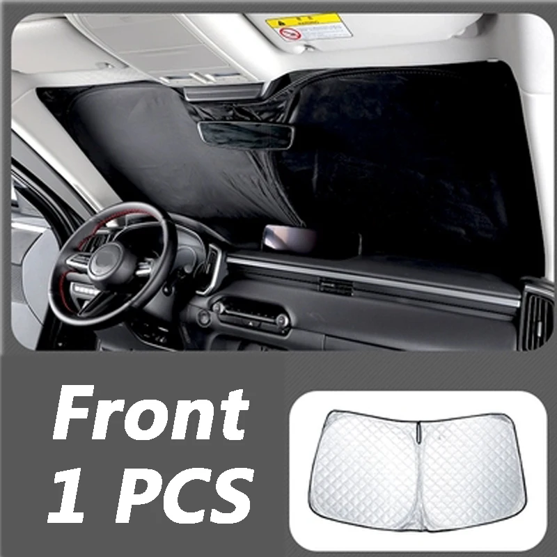 

For Mazda CX-50 CX50 2023 2024 Car Window Front Glass Sunshade Protection Heat Insulation Window Windshield Curtain Accessories