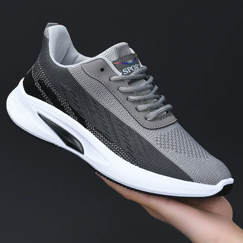 Men Mesh Casual Sports Shoes Spring and Autumn Fashion Running Breathable Women Sports Non Slip Comfortable Casual Tennis Shoes