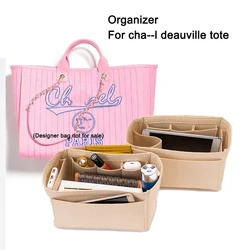 Vilten Inzetzak Organizer Voor Cc Deauville Draagtas Met Ipad Zakje Dames Cosmetica Make-Up Tas Binnentassen