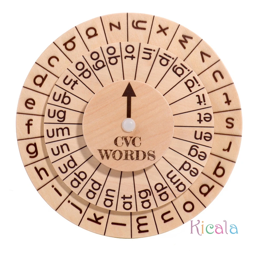 لعبة تعليمية خشبية للأطفال الدورية الأبجدية الإنجليزية بطاقات الكلمات التعلم المبكر التهجئة لعب للتعلم الكلمات الحروف