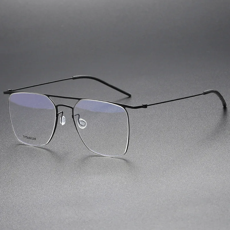 

Vintage Titanium Glasses Frame Men Prescription Myopia Eyeglasses Frame Women Retro Denmark Luxury Brand Designer Spectacles