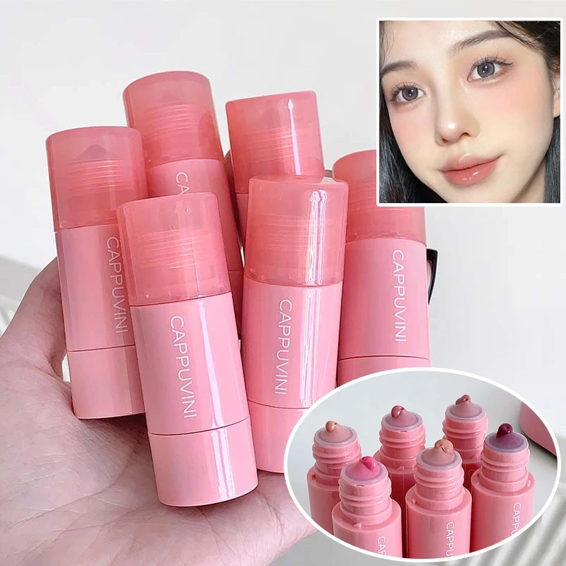 Liquid Blush Matte Brighten Face Water Light Skin Low Saturation Cream Pink Peach Berry Tint Rubores Rouge Blusher Korean Makeup