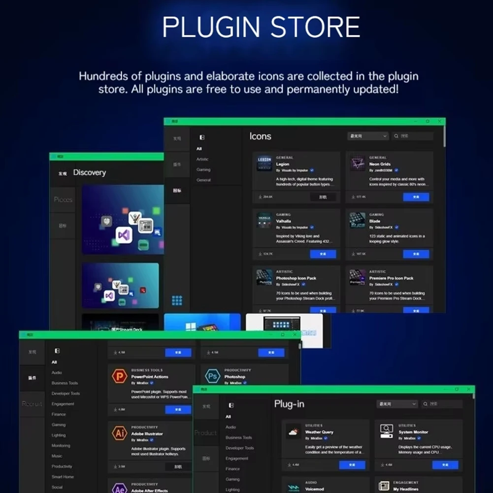 satisfeito-0108-d-typec-l-stream-dec-estacao-de-acoplamento-visual-estacao-de-acoplamento-de-porta-de-rede-botao-personalizado-com-console