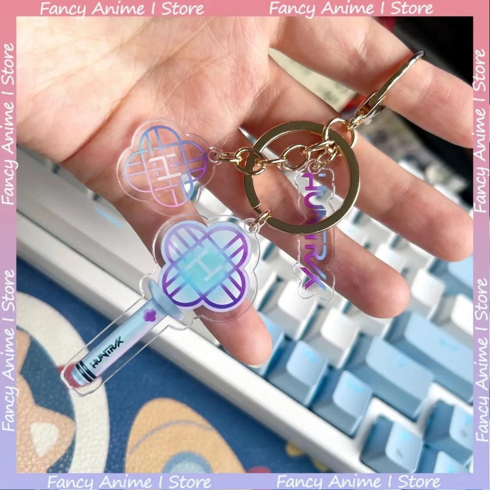 Gantungan Kunci Akrilik K-pop Devil Hunter, Liontin Kartun Lucu, Aksesoris Grup Idol Perempuan