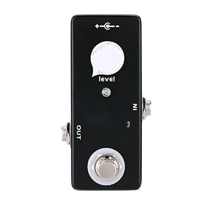 Demonfx Bass Station Multi Effects Pedal Built-in Bass Preamp Overdrive Compressor Turbo Tuner for Bass Guitar