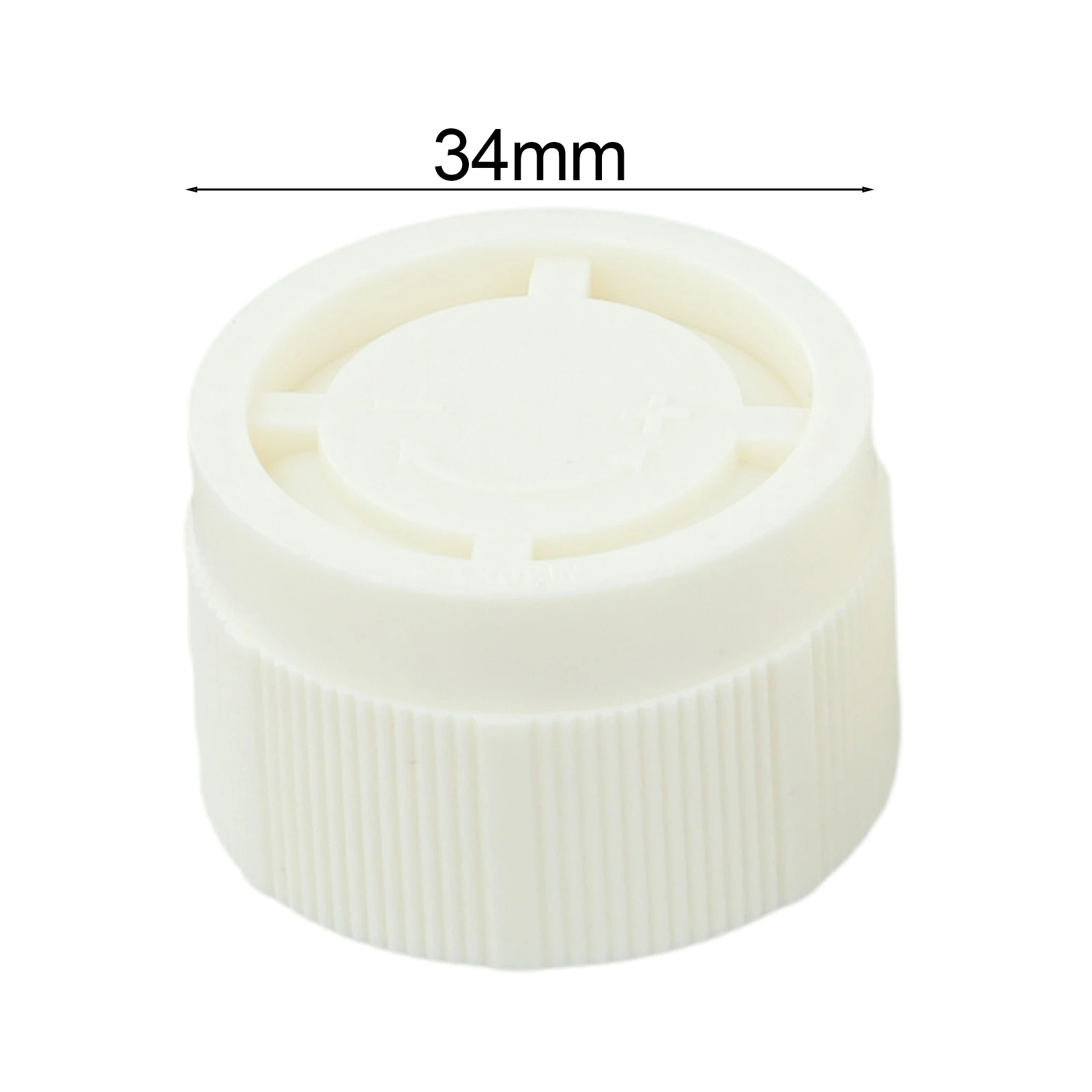 2pcs Heater Adjustment Cap M30X1.5 TRV White Plastic Decorative Cover For Thermostats Heating Systems Easy Installation