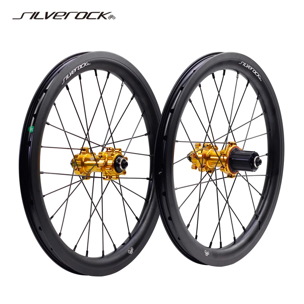 

SILVEROCK SR30A дисковые колеса из сплава 16 дюймов 305 349 11 скоростей для GUST K3P K3Plus K9 X1 Aira, комплект колес для складного велосипеда