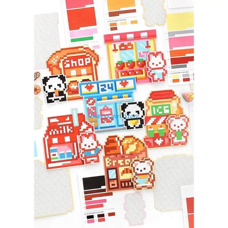 Picture 3: C7AB Puzzle Craft Sticker For Kids Calming Activity Safe Handmade Art Craft Project