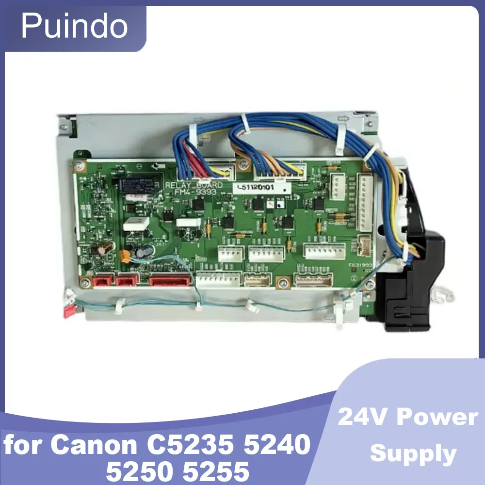 Original 95New 24V Power Supply for Canon C5235 5240 5250 5255 DC Board Color High Voltage Board AC Power Board