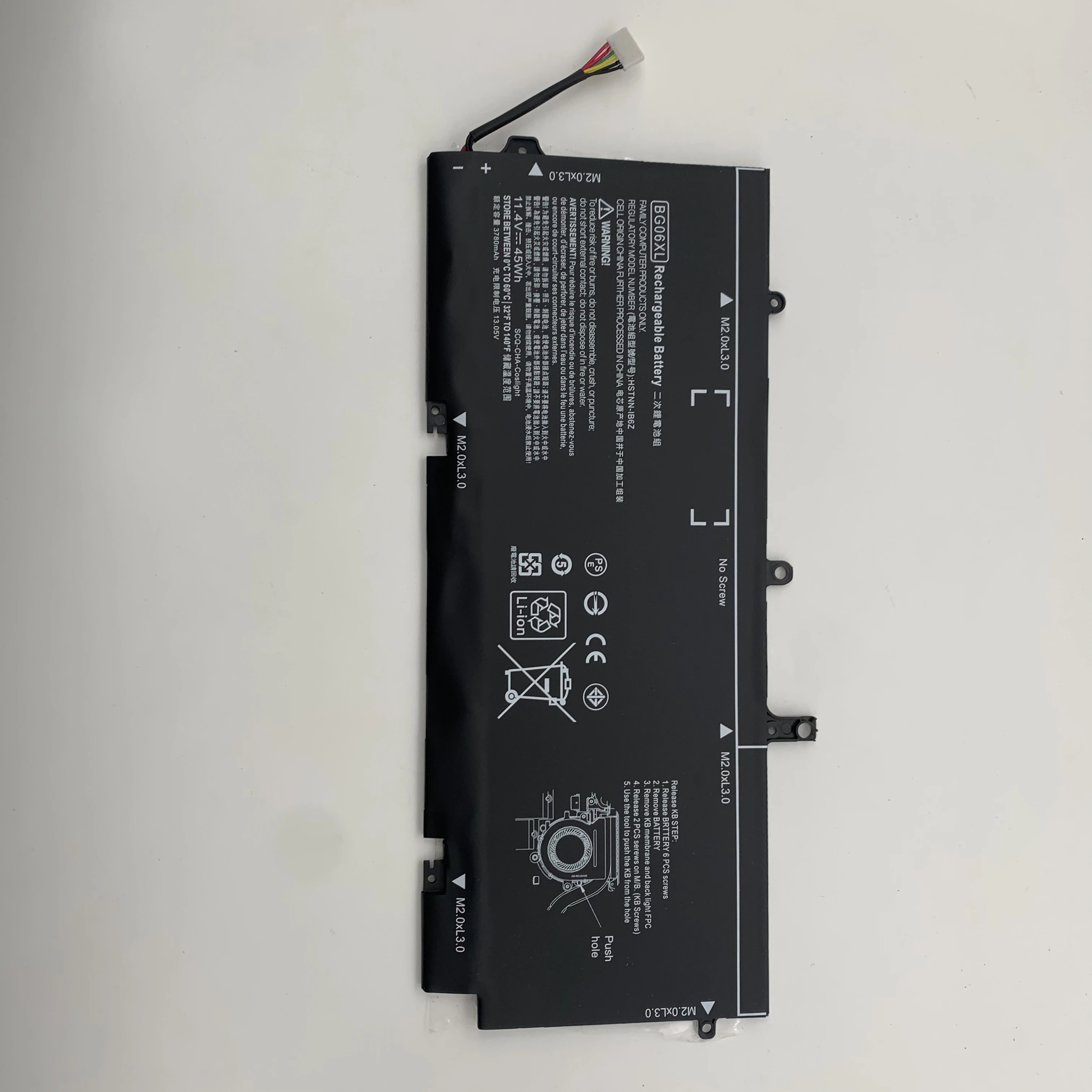 โรงงานขายตรง BG06XL สําหรับ HP EliteBook 1040 G3 P4P90PT HSTNN-Q99C HSTNN-IB6Z 804175 -1B1 804175 -1C1 804175 -181 45WH