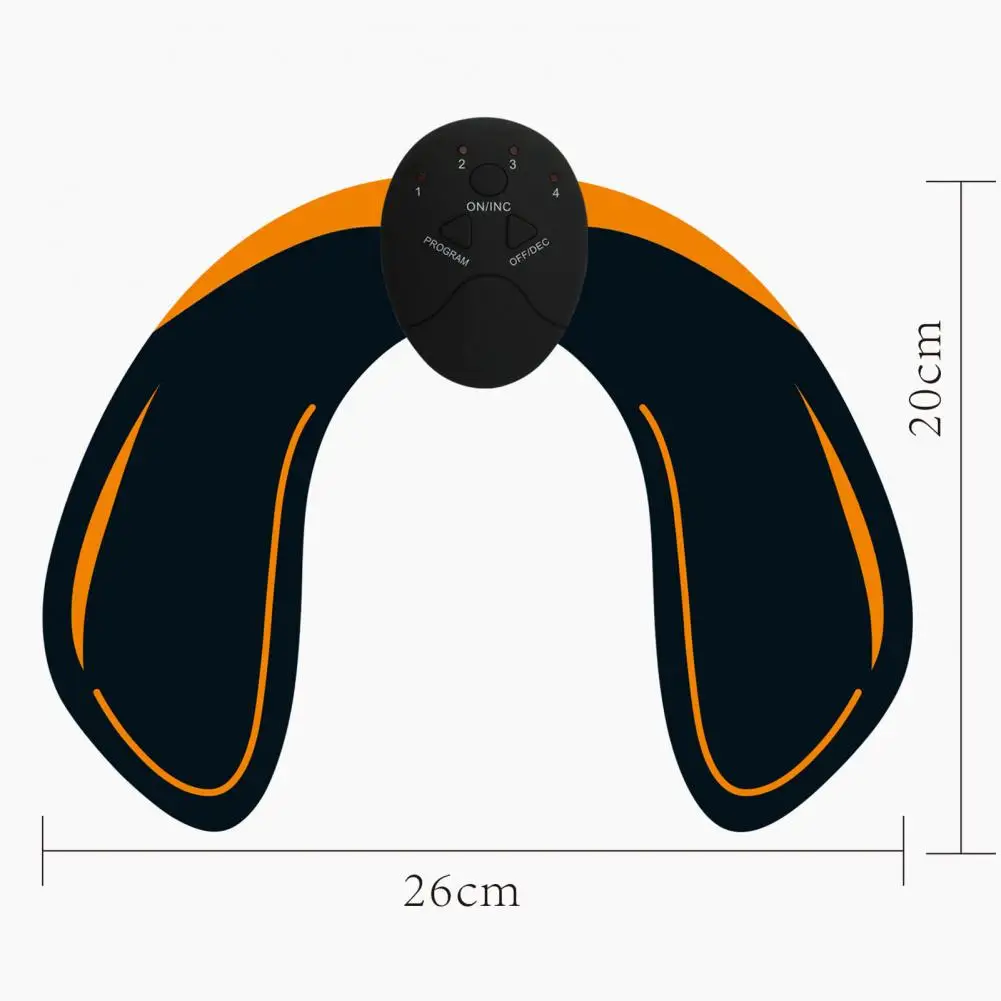 Booty Trainer with Remote Control 6 Modes Smart Hip Glute Toner EMS Muscle Stimulator Buttock Training Patch Butt Lifting Device
