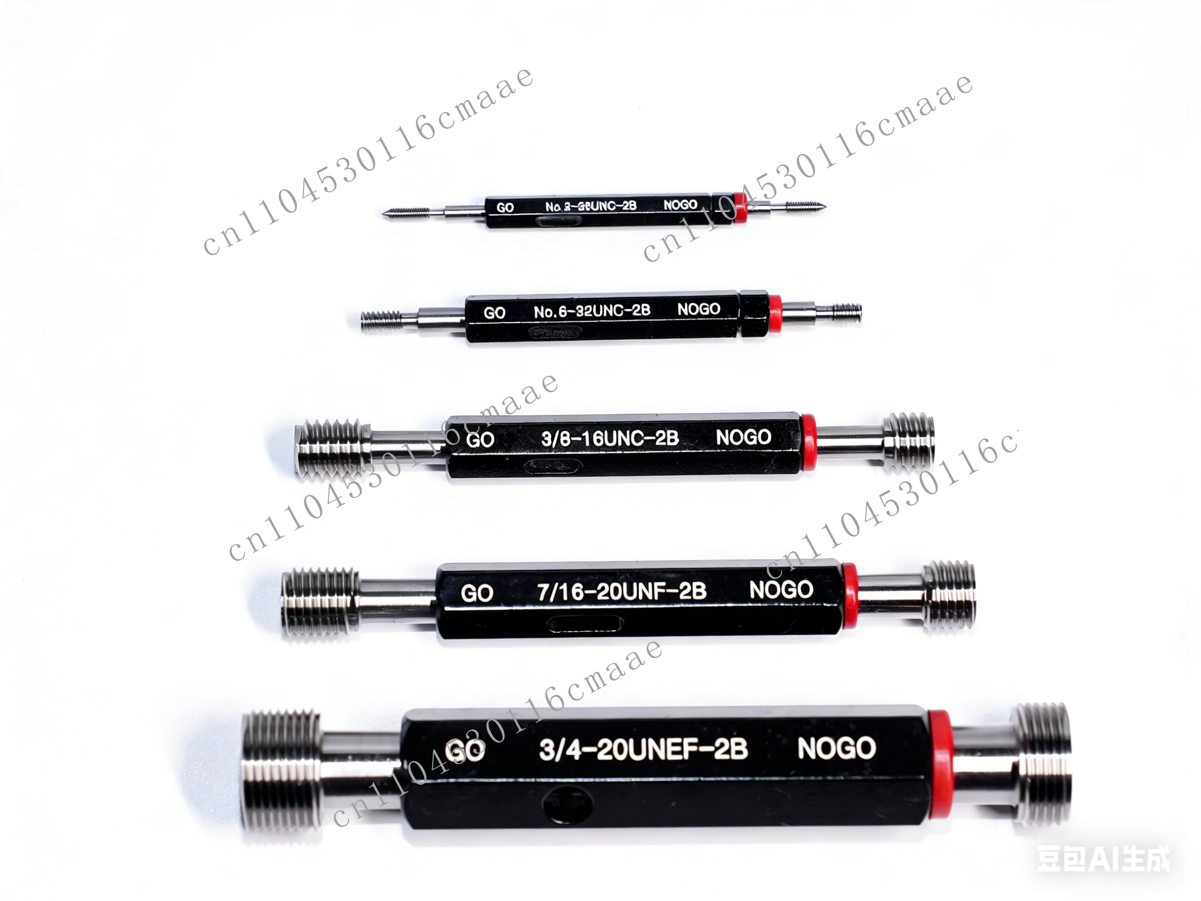 Suitable for Thread Ring Plug Gauge Set 2A 2B American Standard Set Pitch Gauge