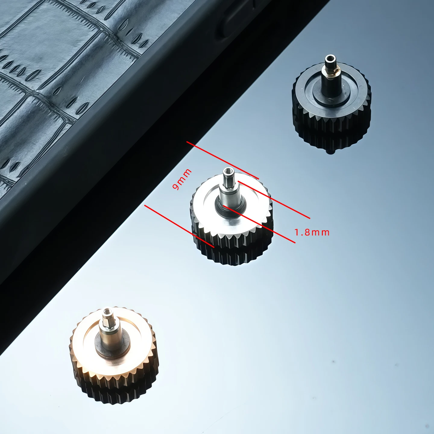 Watch accessories non-standard head adapter Panerai watch head crown spring telescopic crown stainless steel head accessories