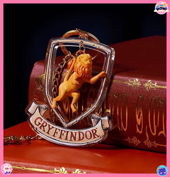 قلادة صندوق أعمى متأرجح من الأكريليك من مينيسو هاري بوتر - سلسلة مفاتيح إبداعية كرتونية أصلية