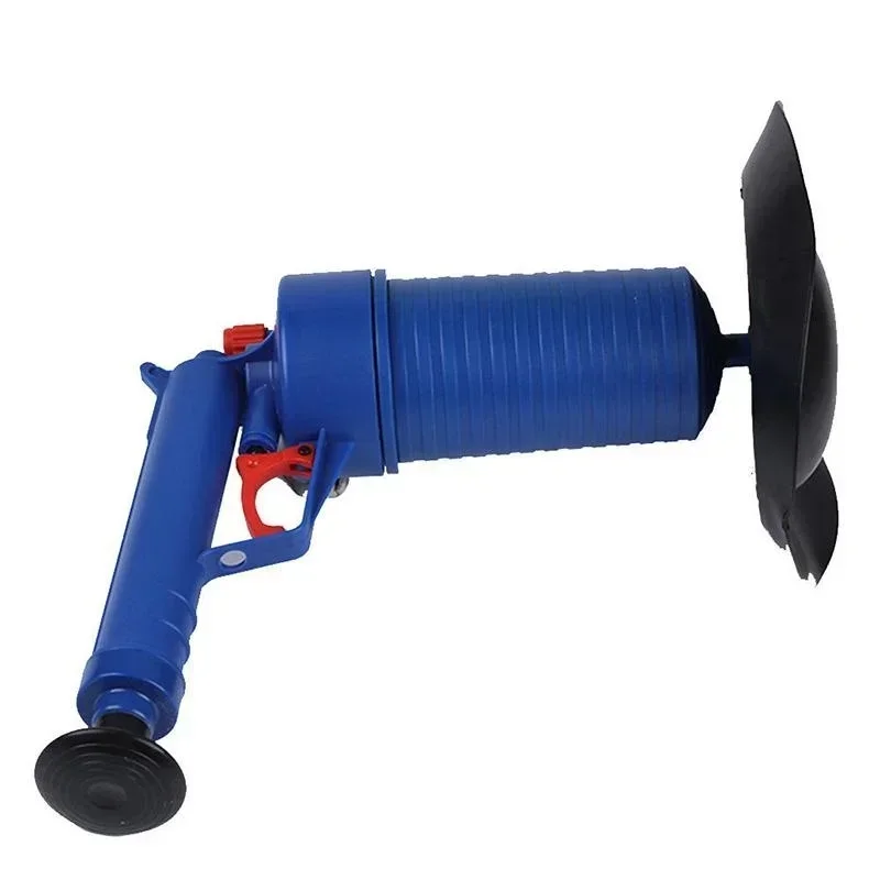 Pump Action Power Pressure Cleaner Floor Drain Toilet Plug Sink Plunger Dredge Tool  Household Products Toilet Plunger