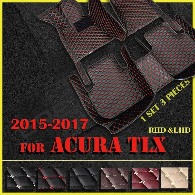 

Car floor mats for Acura TLX 2015 2016 2017 Custom auto foot Pads automobile carpet cover