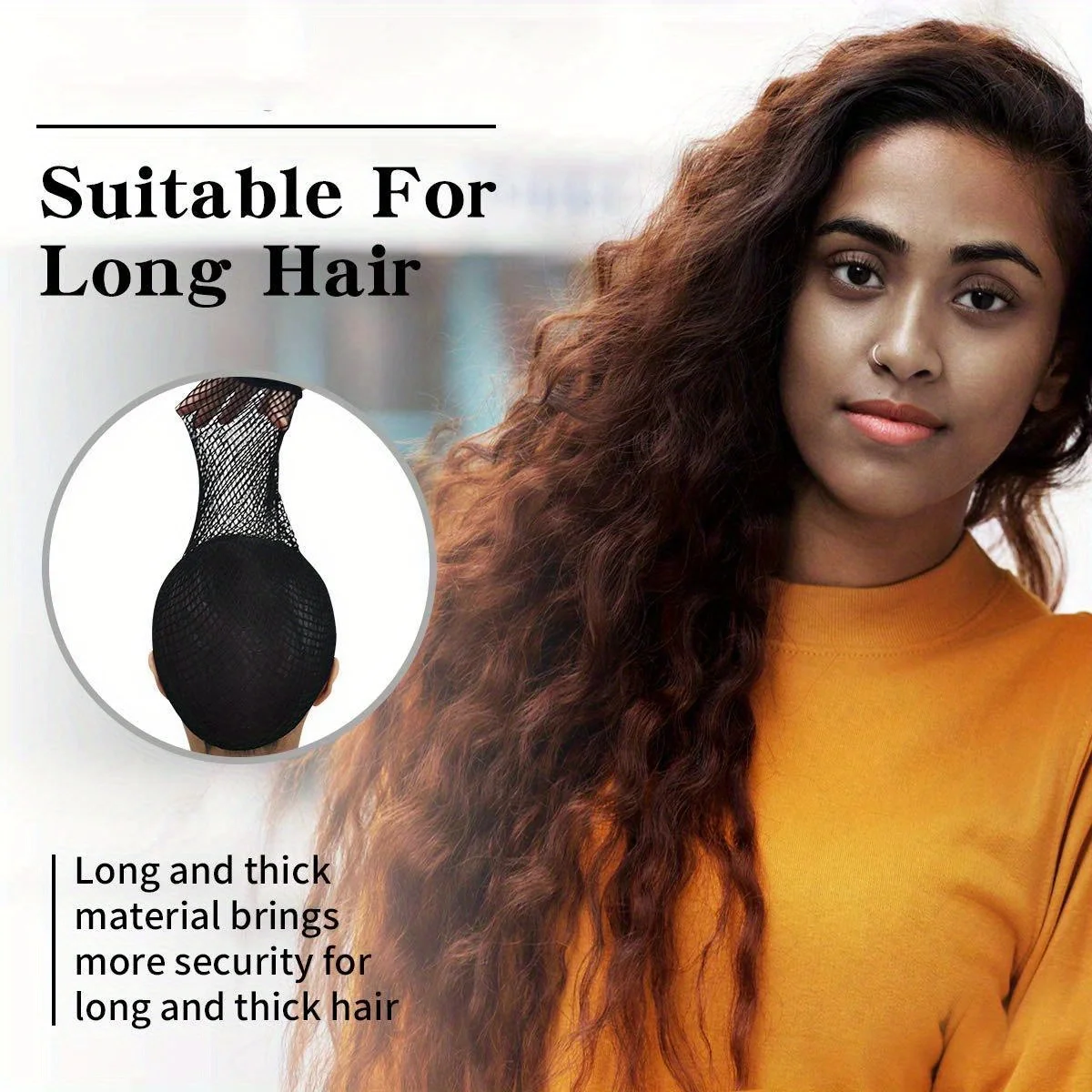 10 stuks dames mesh pruik caps elastische open pruik caps voor lang en kort haar delicate mesh met elastische randen