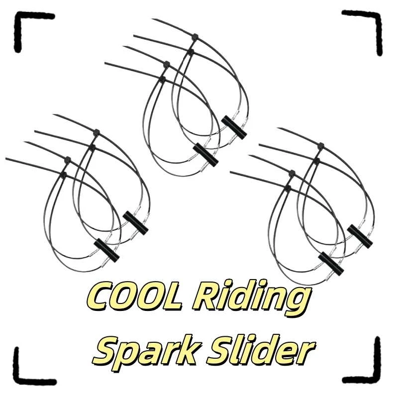 AliExpress 1/2/3Pair Bicycle Motorcycle Sole Special Effect Flame Device Outdoor Spark Cycling Spark Skateboard Spark Riding Tool