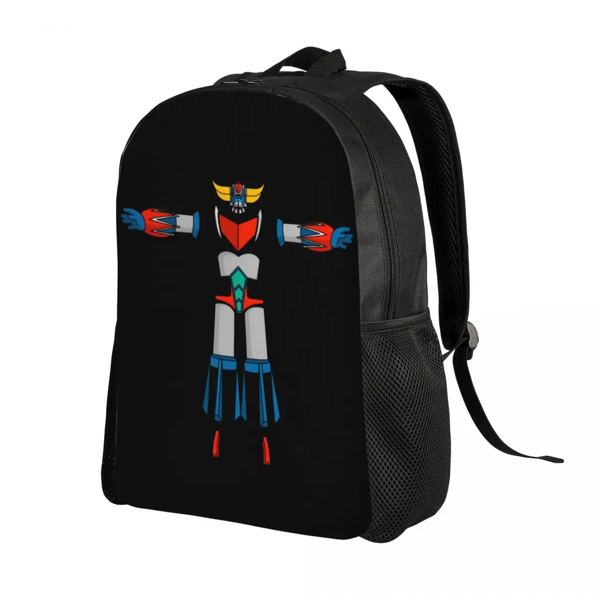 

UFO Robot Grendizer Vitruvian Backpack for Girls Boys Goldrake Anime School College Travel Bags Bookbag Fits 15 Inch Laptop