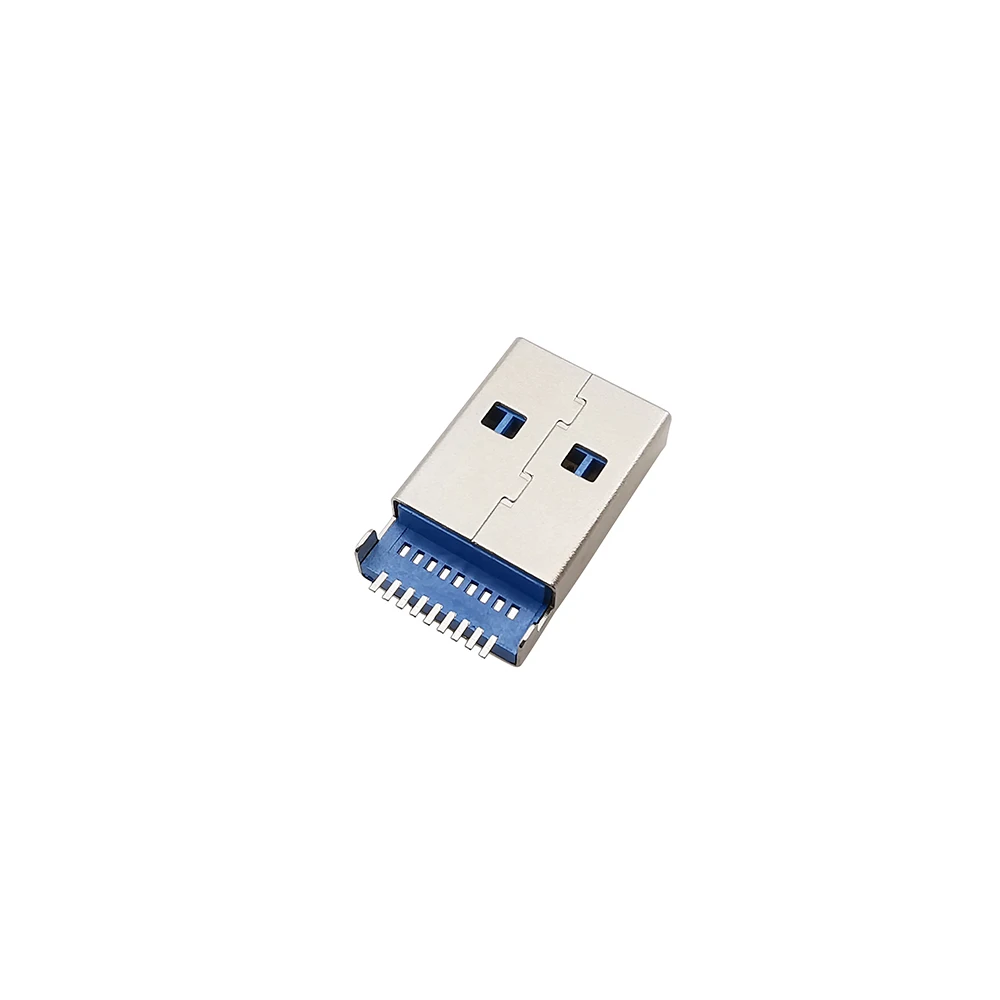 5/10/20Pcs DIY Soldering USB 3.0 A Type Male Plug Connector 9 Pin SMT SMD USB Connector Port Jack Sockect Terminals Tail Plug