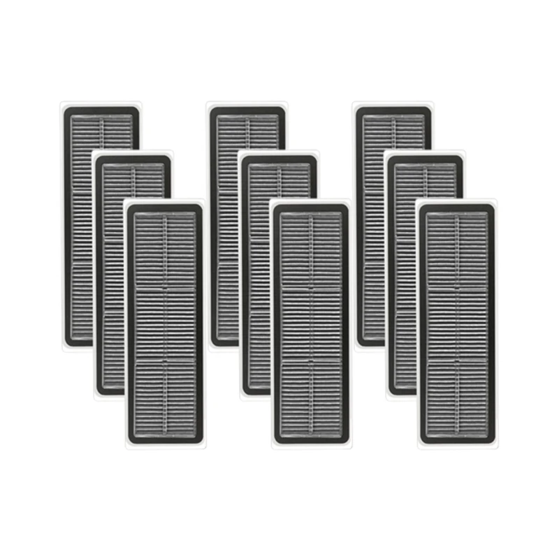 交換用ロボット掃除機用スペアパーツ,9個セット,HEPAフィルター,Dreame w20pro用フィルター,ultra