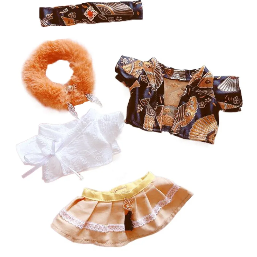 

Ancient Costume 20cm Cotton Doll's Clothes Chinese Style Creative Cotton Doll Dress Toy Accessories Cute