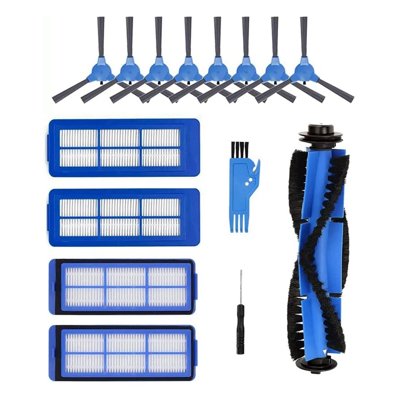 Piezas de Repuesto de cepillo principal, cepillo lateral, filtro HEPA para Eufy Robovac 11S Max 15C Max, accesorios de Aspiradora Robótica