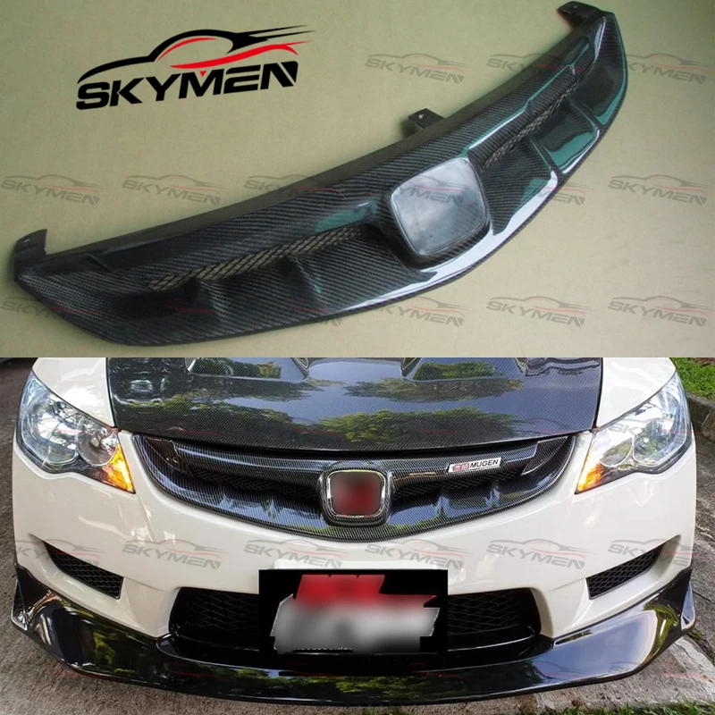 カーボンファイバーフロントバンパーグリル Mugen スタイルホンダ