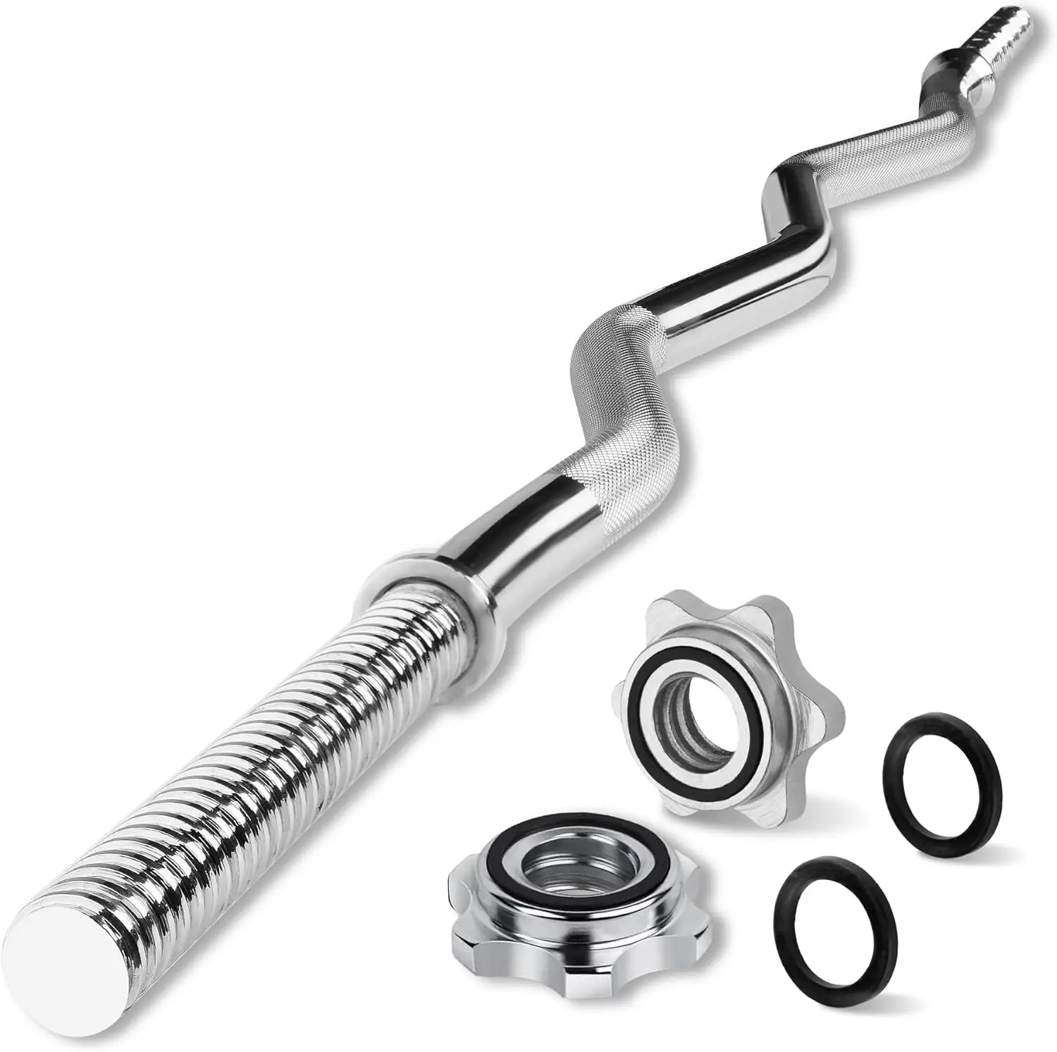 

480LB стандартная штанга 60 "Bar, 1" Curl Bar - Chrome