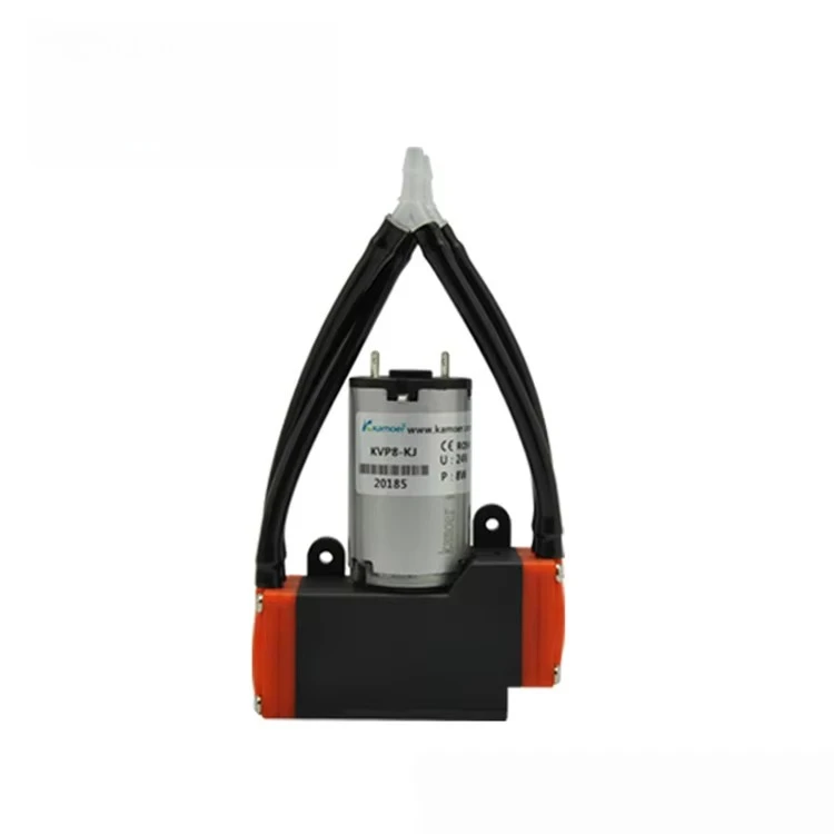 

Kamoer KVP8 Brushed Motor 12V 24V Dc Low Noise High Flow Rate Mini air Vacuum Pump Micro air Pump 480L/H 8l min