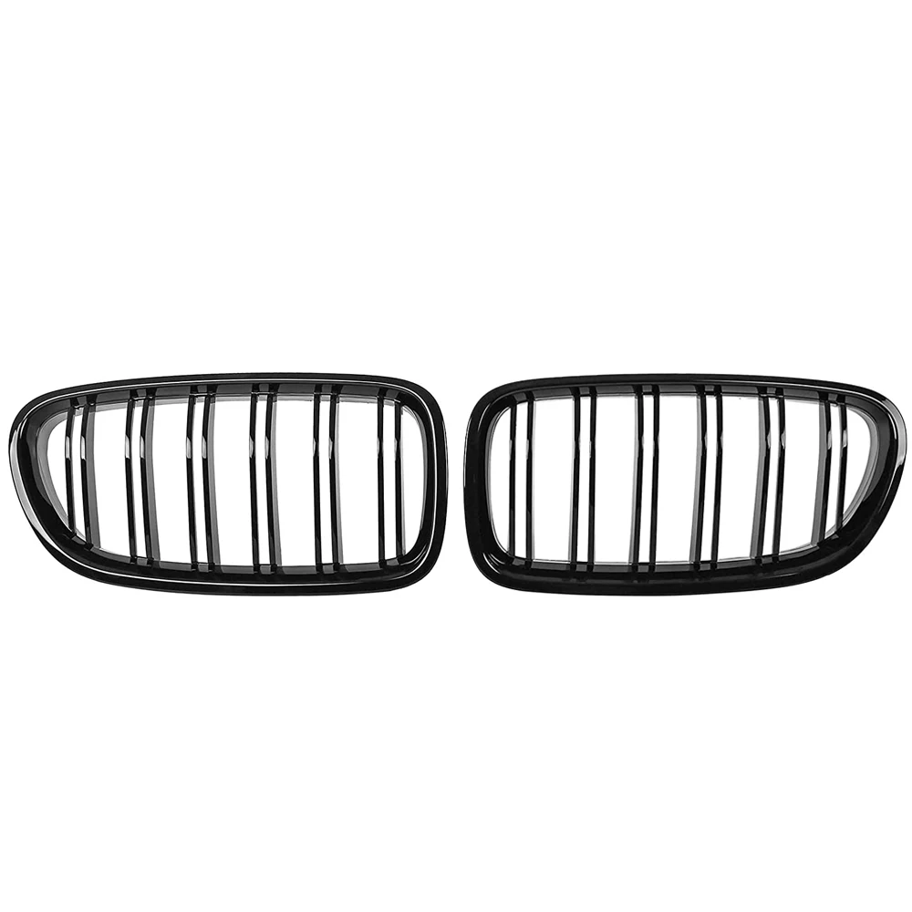 High Quality Front Hood  Kidney Grille Central Grill Gloss Black For BMW 5 Series F10 F11 F18 520d 530d 540i 10-17 Car Styling