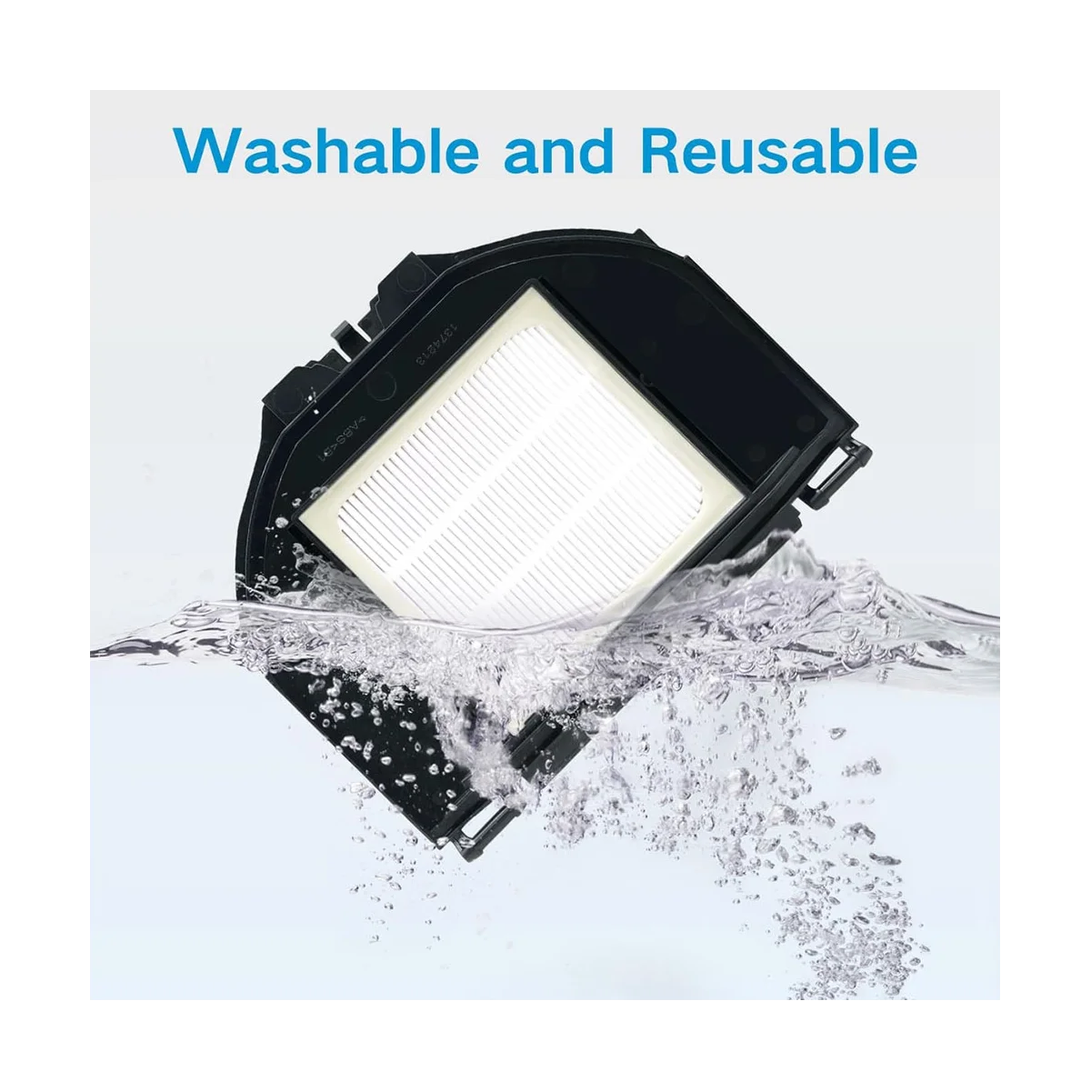 Вакуумные фильтры Hepa, боковая щетка для RV2310/RV2310, моющаяся запасная часть робота-HIM