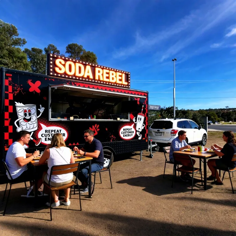 Beautiful Design Fully Equipped Vending Kiosk Cart, Chocolate Coffee Lemonade Fruit Juice Food Truck Stand