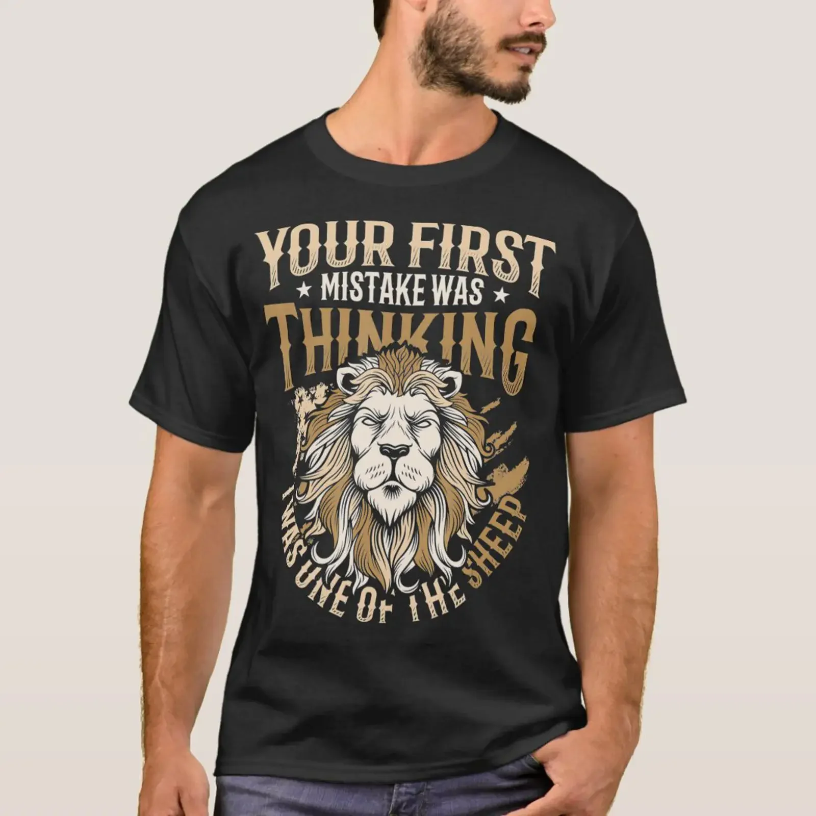 Your First Mistake Was Thinking I One Of The S T Shirt vintage Washed Casual Top For Everyday Wear Stylish graphic fashion