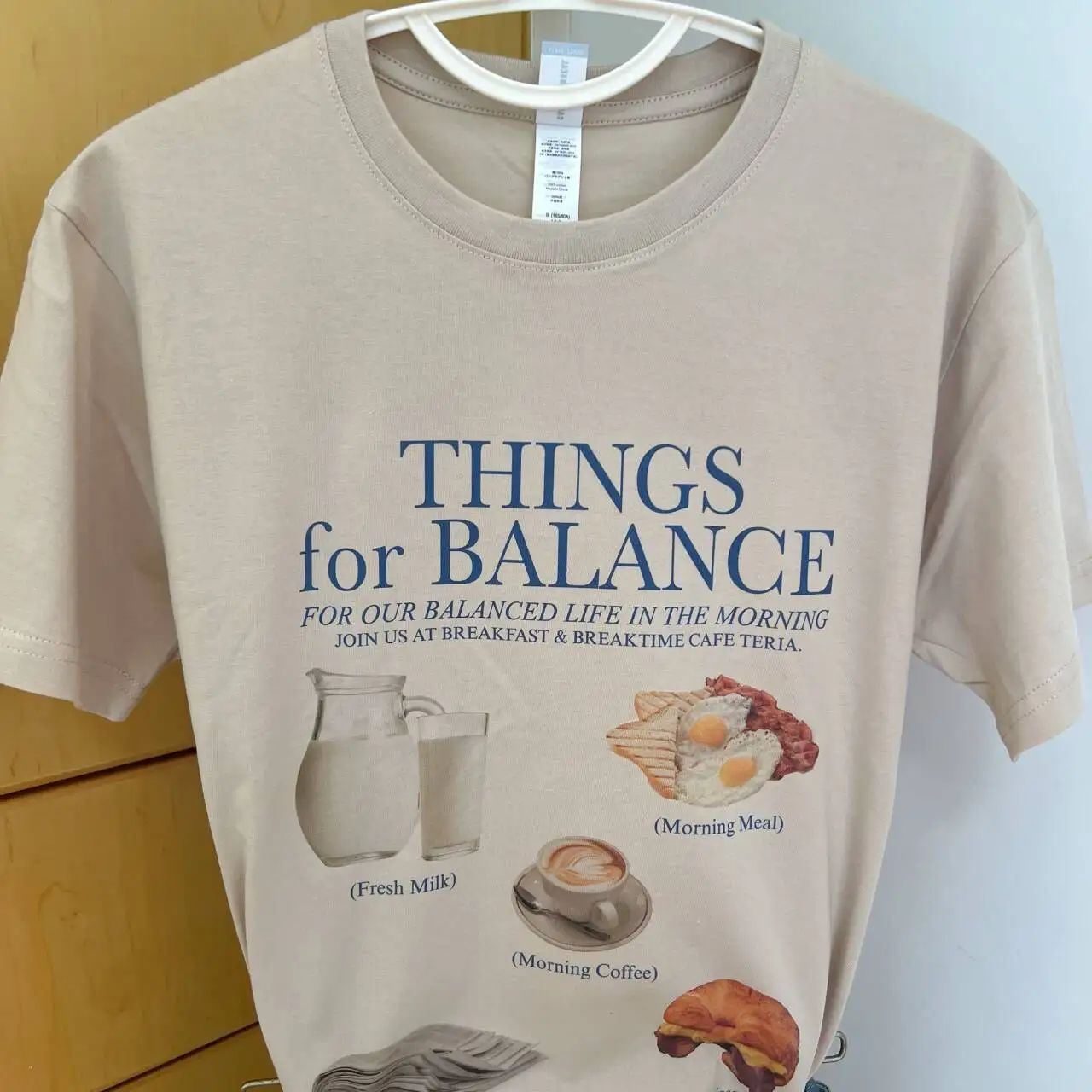 Things For Balance T-shirts Harajuku Short Sleeve Loose OCasual Tops Women O Neck All Match Casual Tees