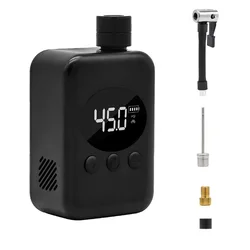 130psi Mini Electric Air Pump Portable Bicycle Pump Tire Inflator Presta Schrader Valve Road MTB Bike Motorcycle Pump