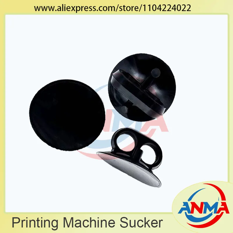 

10Pieces Length 84mm Large Suction Cup Plate Control Rubber Suction Plate Reader Offset printing machine Parts