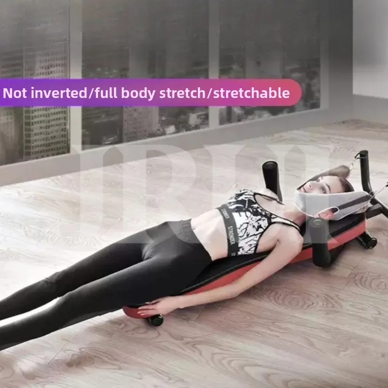 High Artifact Leg Pulling Tensioner Fitness Home Cervical Spine Lumbar Traction Upside Down Inversion Table
