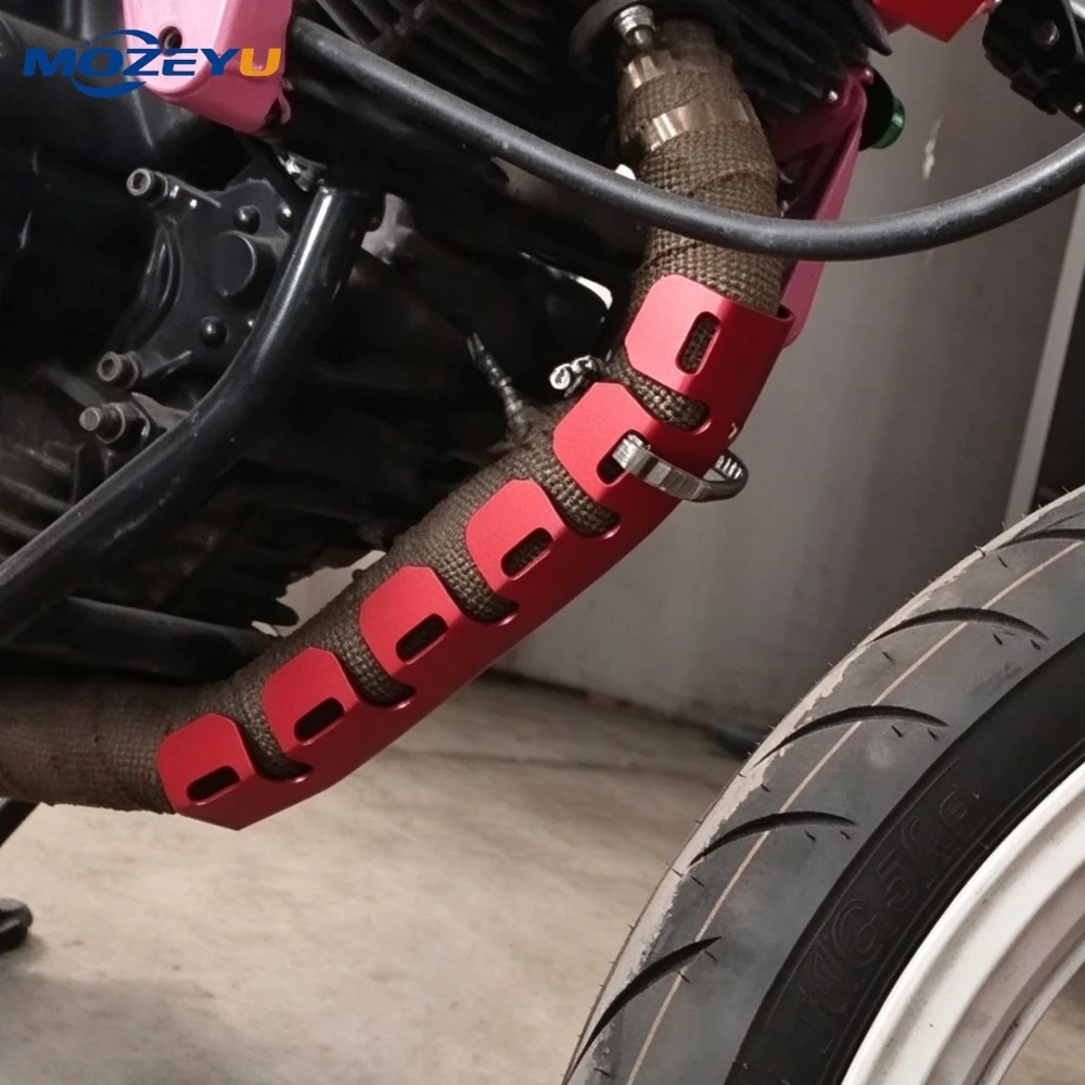 For BETA RR 2T 250/300 RR X-TRAINER 300 For GASGAS EC Motocross Dirt Bike Exhaust Muffler Pipe Leg Protector Heat Shield Cover