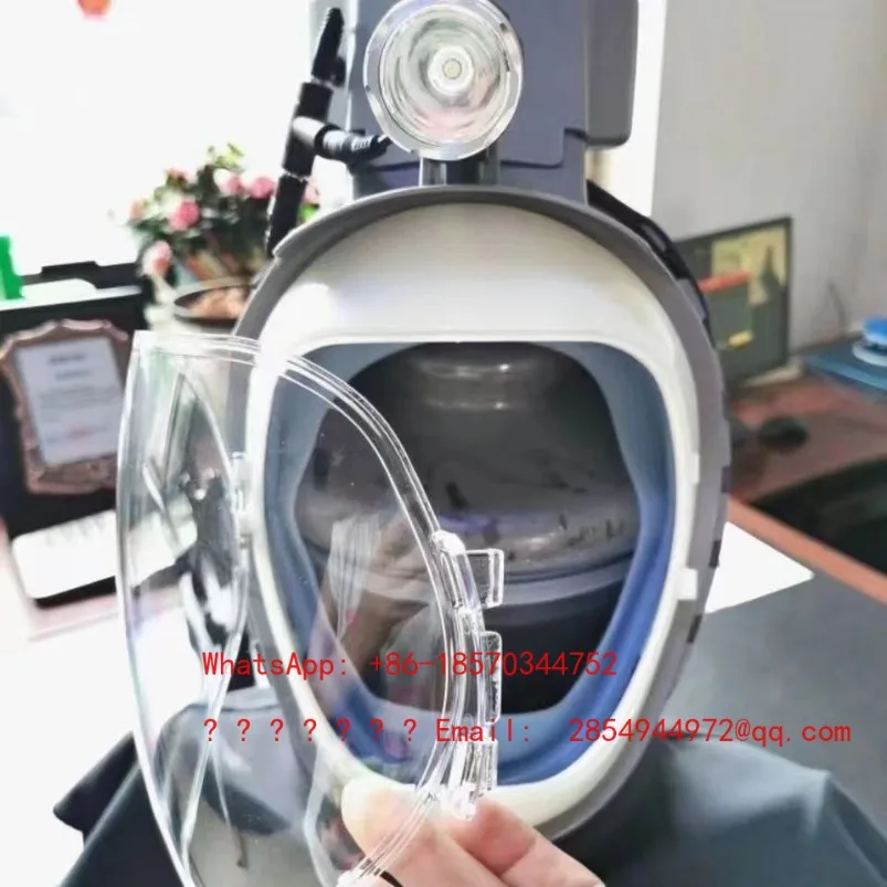 Electric Air Supply Fully Enclosed High-tech Dust Mask Shawl Cap Spot Quick Delivery