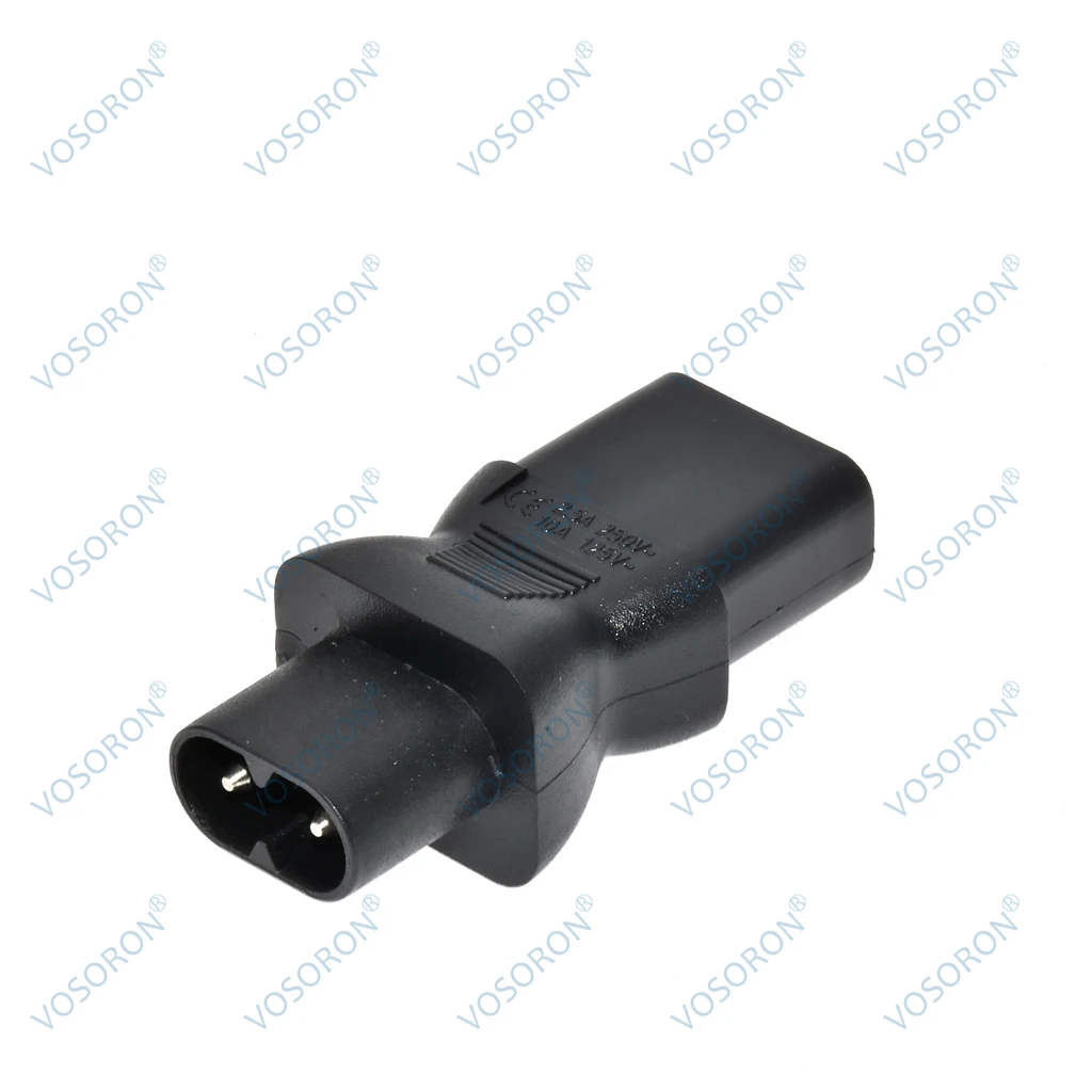 C8 -C13 C13 IEC 320 C13 to C8 AC Power Adapter IEC 3Pole Female to C8 2Pin Figure 8 Male AC Converter Socket