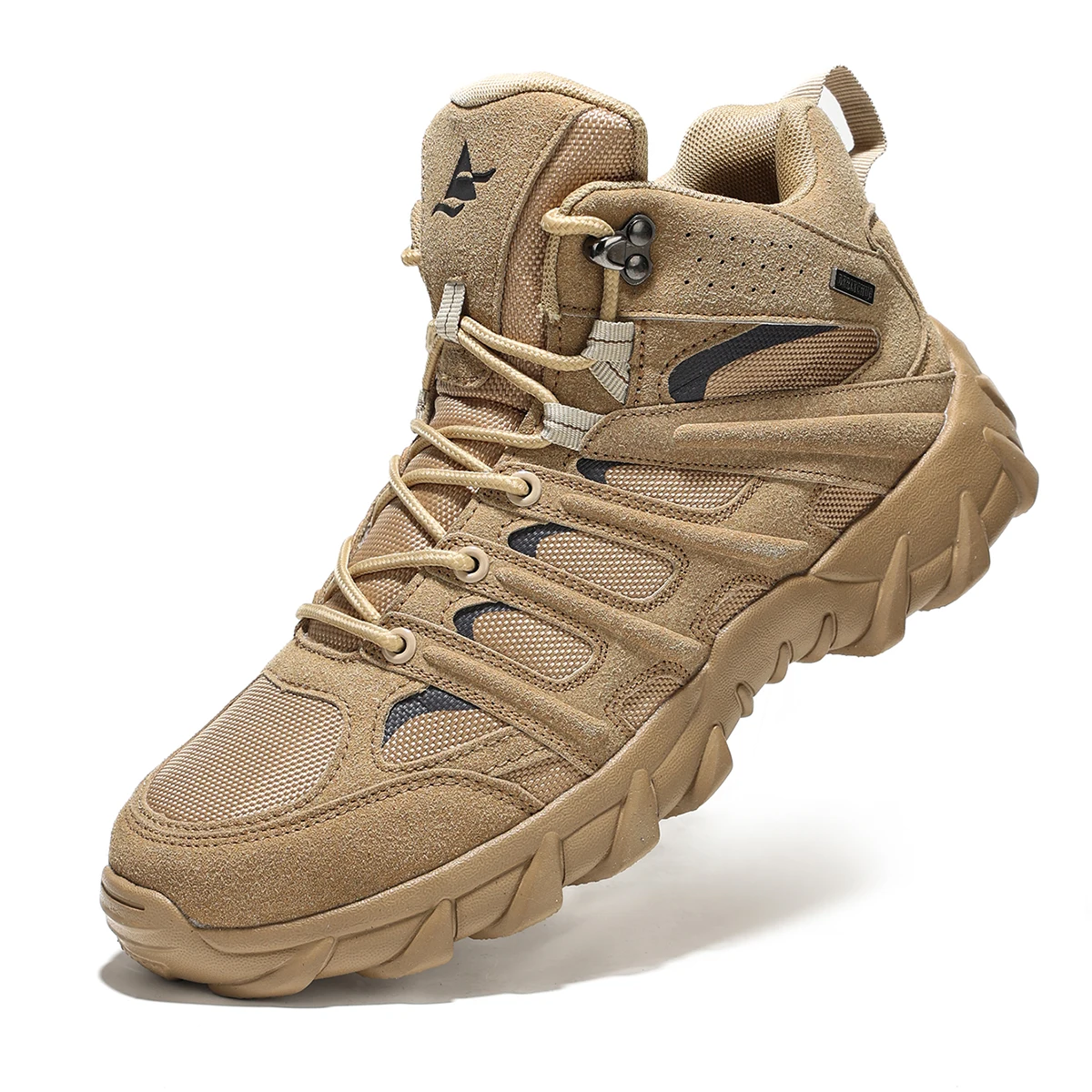 Men's Hiking Boots Tactical Outdoor Snow Boots Hiking Boots Winter Shoes Sneakers Plush Non-slip Men Desert Ankle Boots Warm New